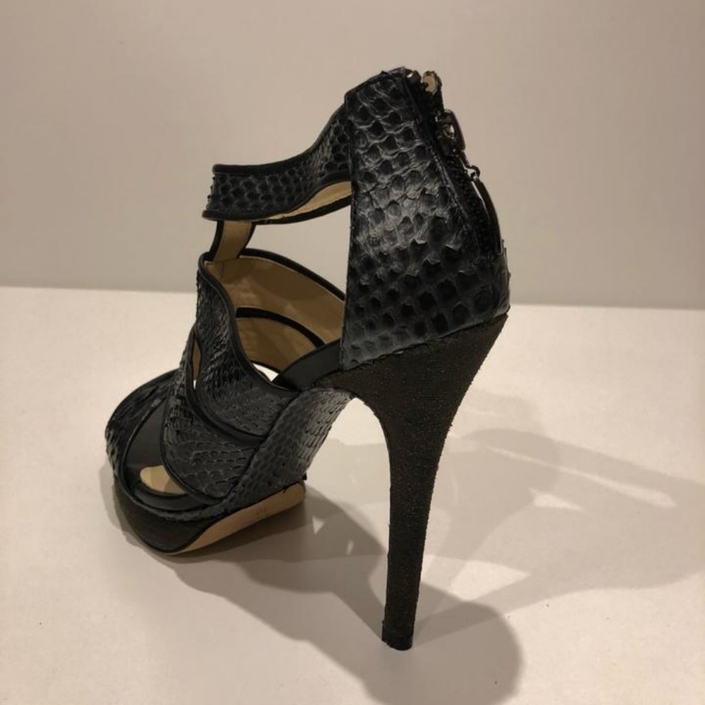 Alexandre Birman New Python Leather Bootie Sandal - image 6
